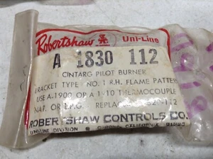 Robertshaw A-1830-112 Pilot Burner Unit Kit Ignitor Thermocouple - Picture 1 of 1