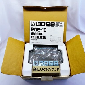 Boss RGE-10 Graphic Equalizer Micro Rack Gitarreneffekte kostenloser Versand getestet - Bild 1 von 11