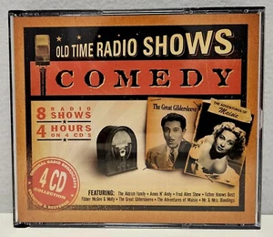Old Time Radio Shows Comedy (4 CD Set, 2004) Cary Grant, Hal Peary, Amos N' Andy - Picture 1 of 5