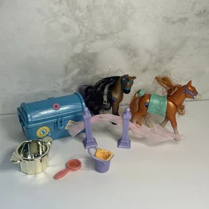 1994 KENNER LITTLEST PET SHOP TÄNZELNDE PARADE PONYS SCHATZKOFFER mit Box - Bild 1 von 5