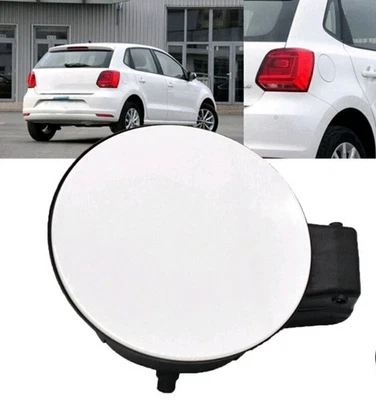 For VW Polo 2017-19 Fuel Gas TankDoor Lid Cover Flap Cap Paint White6R0809857 - Image 1 of 4