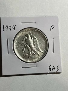 1934 P TEXAS COMMEMORATIVE HALF DOLLAR UNC NICE COIN - Picture 1 of 4