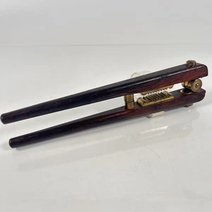 Vintage MCM Poul Knudsen Palisander und Messing Nussknacker Danish - Bild 1 von 11