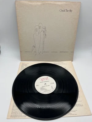 Crack The Sky World In Motion 1 Vinyl LP Record 1983 Criminal Grunge PRT 1696 - Image 1 of 4