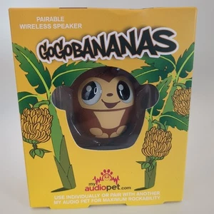 Altavoz inalámbrico My Audio Pet Monkey Mini Bluetooth reparable GOGO BANANAS - Imagen 1 de 4
