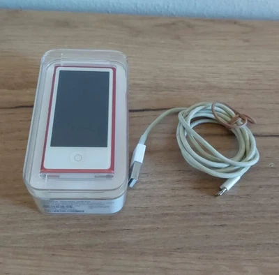 Apple iPod nano red 7. Generation 16GB m. OVP - Bild 1 von 4