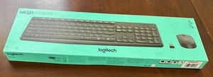 Logitech MK235 Wireless Keyboard and Mouse Combo for PC/MAC 2.4 GHz (920-007897) - Picture 1 of 5
