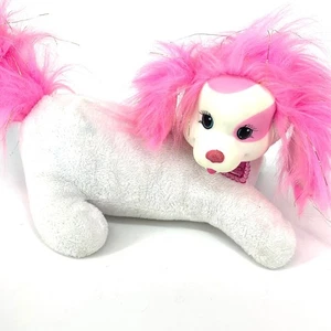 Puppy Surprise Plüsch schimmernder rosa Hund mit 4 Welpen - Bild 1 von 4