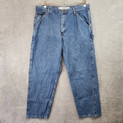 Bailey's Pt Carpenter Jeans Mens 38x32 (Measures 37x31) Medium Wash Utility Wear - Image 1 of 4