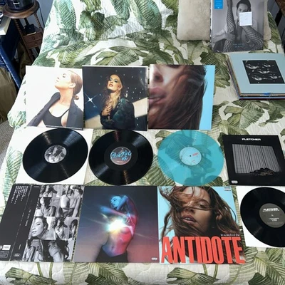 LOT 4 VINYL LP ALBUM Fletcher Girl Dreams Sex Tape New York 180G VG++ Black Blue - Image 1 of 4