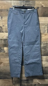 NEW Loft Women’s Gray The Monroe Wide Leg 5-Pocket Zip-Up Pants Size 8 - Picture 1 of 7