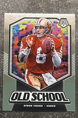 2020 Panini Mosaic - Old School Steve Young #OS5 - Image 1 of 2
