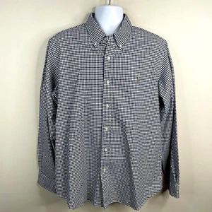 Ralph Lauren Herren Gingham Check Preppy Button Down Hemd XL Blau Pony Classic - Bild 1 von 9