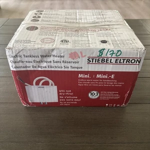 Stiebel Eltron 222039 Mini 3-1 Tankless Water Heater, White Brand New In Box - Picture 1 of 5