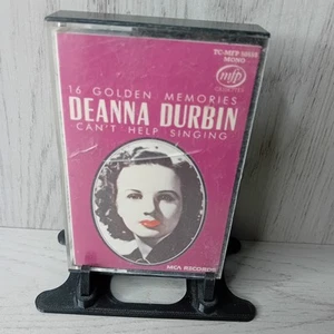 DEANNA DURBIN CANT HELP SINGING CASSETTE TAPE ALBUM- RARE RETRO MUSIC,, - Picture 1 of 3