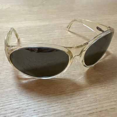 Gafas de sol ARNETTE Hot Cakes descontinuadas años 90 para hombre marco transparente de gran tamaño vintage Foto 1 de 4