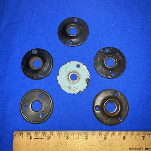5 Door Knob Escutcheons Rosettes Antique Variety - Picture 1 of 6