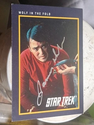 Коллекционная карточка Star trek 1991 с подписью Джеймса Духана. Скотти. - Изображение 1 из 3