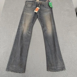 Pantalones de mezclilla Wrangler para hombre 32x32 azul con ribete de cono envejecido occidental hechos en EE. UU. - Imagen 1 de 24