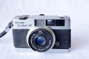 Lente vintage Petri Color 35 cámara 35 mm película Japón f2,8 40 mm para piezas o reparación - Imagen 1 de 9