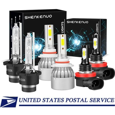 Combo faros antiniebla LED HID 9005+D2S+H11 para Mazda 5 2007 2008 2009 Foto 1 de 4