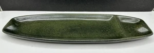 Bandeja Mid Century Roseville Raymor Aguacate Verde 162 Maíz en la Mazorca Plato 12.5" - Imagen 1 de 3