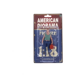 Figura masculina Sam clásico mecánico con caja de herramientas American Diorama 38180 1:18 3,75" - Imagen 1 de 2