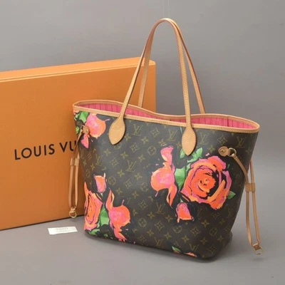 Louis Vuitton Neverfull MM Monogram Rose Stephen Sprouse z31_1022 - Bild 1 von 4