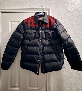 Penfield Rockford Down Filled Jacket Puffer Jacket Men’s Size Medium Black - Picture 1 of 5