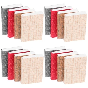 16 Teile Puppenhaus Arbeitszimmer Deko Buch Schlafzimmer Miniatur Zubehör - Bild 1 von 12