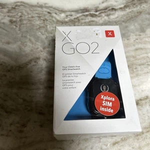 Xplora XGO 2 Smartwatch for Kids GPS 4G Water Resistant - Black, BLUE Band NIB - Zdjęcie 1 z 7