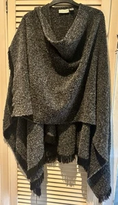 Vintage Weave Of The Irish Wrap Shawl Cape - Picture 1 of 6