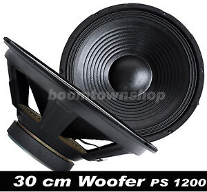 30cm / 12" DISCO-PA-MUSIKER-PARTY Lautsprecher Woofer  600 watt