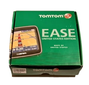 TomTom Ease US Edition GPS Navigation System Maps GARMIN Guide Vintage Complete - Picture 1 of 5