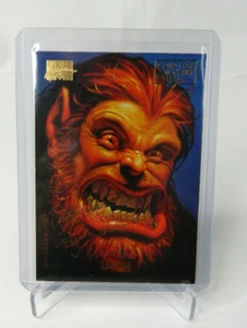 1994 Marvel Masterpieces Gold Foil Signature Series -Ulik #128   Werewolf - Picture 1 of 4