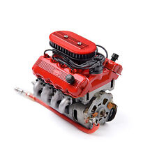 F76 427 SOHC V8 Engine Motor Fan for 1/10 TRAXXA t4 TRX6 G500 SCX10 RC Crawler