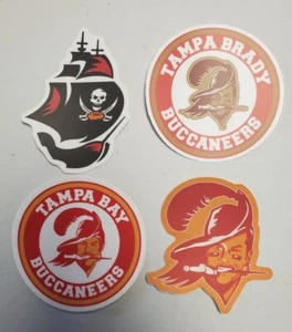 Tampa Bay Buccaneers Vinyl Aufkleber SORTENPACK (4) WELTWEIT  VERSAND  - Bild 1 von 7