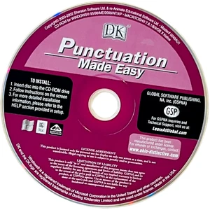 Punctuation Made Easy GSP CD-ROM for Windows & Mac - Picture 1 of 3