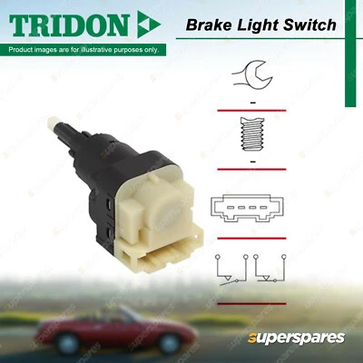 Tridon Brake Light Switch for Volkswagen Caddy Golf IV V VI Jetta 1K Passat 3B - image 1 of 3