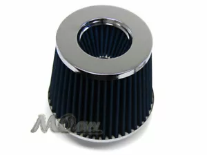 3.5" BLUE Replacement Dry Filter for AEM Cold Air/Shortram Intake 21-204DK - Bild 1 von 1