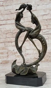 Timeless Eternal Love Bronze Figurine for Valentine`s Day Hot Cast - Picture 1 of 10
