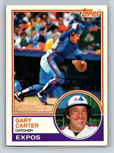 1983 Topps Gary Carter #370 Montreal Ausstellungen - Bild 1 von 2