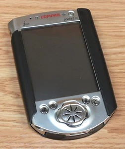 **FOR PARTS** Compaq (3630) iPAQ Pocket PC (PE2030) With Case **READ** - Picture 1 of 6