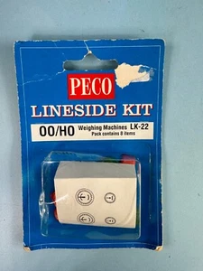 Peco Lineside Kit LK-22 Weighing Machines 4 items OO/HO GAUGE - Picture 1 of 1