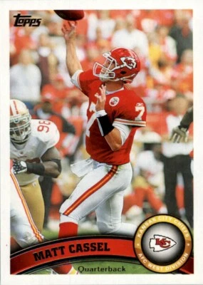 2011 Topps NFL Matt Cassel #318 - Image 1 of 2