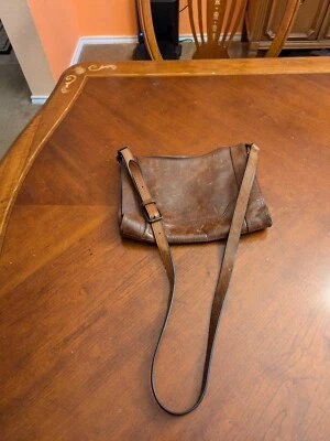  Frye Melissa Crossbody Shoulder Leather Bag Brown 11”x8”X2" - Image 1 of 4