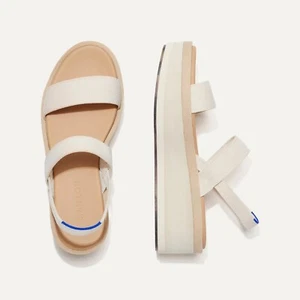 Sandalo leggero zeppa da donna Rothy's in sale taglia US 8,5 nuovo - Foto 1 di 9