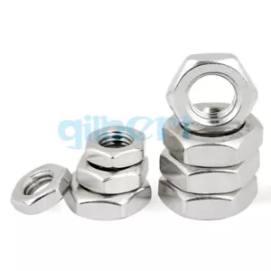 Tuerca delgada de contador M6 M8 M10 M12 M14 M16 M20 304 Acero inoxidable para mano izquierda - Imagen 1 de 5