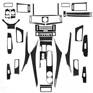 35Pcs Real Carbon Fiber Full Interior Kit Cover Trim For Lexus IS250 IS350 13-18 - Picture 1 of 21