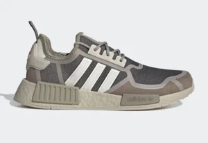 Adidas NMD R1 Light Brown White Grey Boost Mens size US 5-11 Shoes Sneakers NEW✅ - Picture 1 of 12